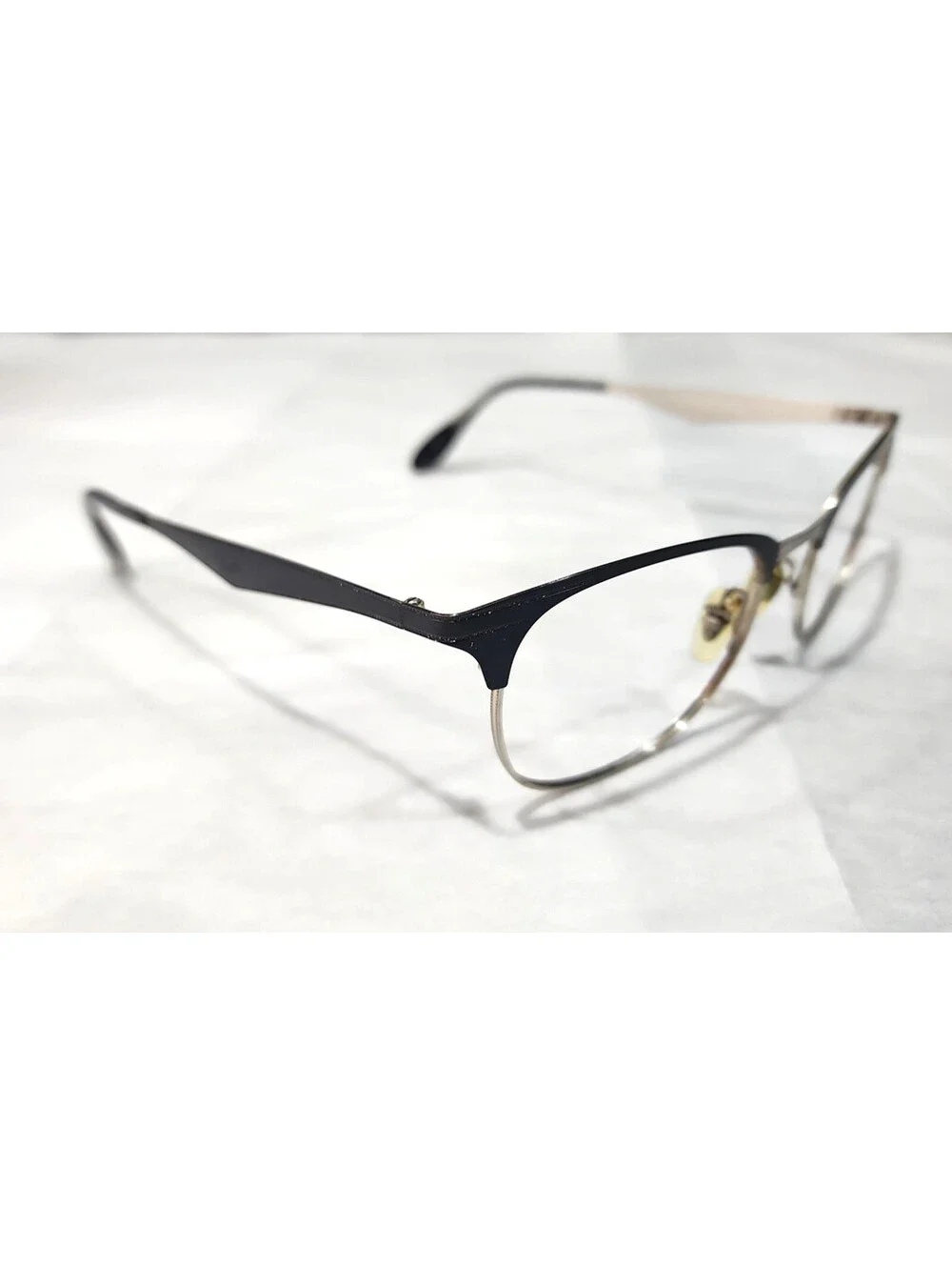 Ray Ban RB6346 2861 Black Metal Silver Eyeglasses 52-19 145